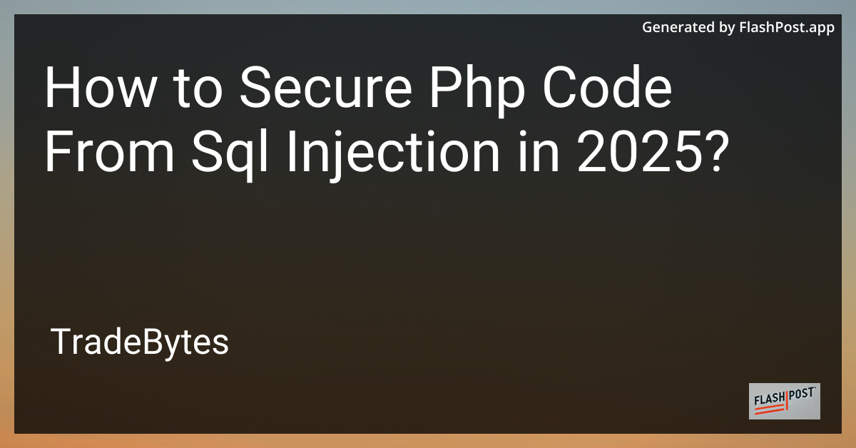 Secure PHP Code