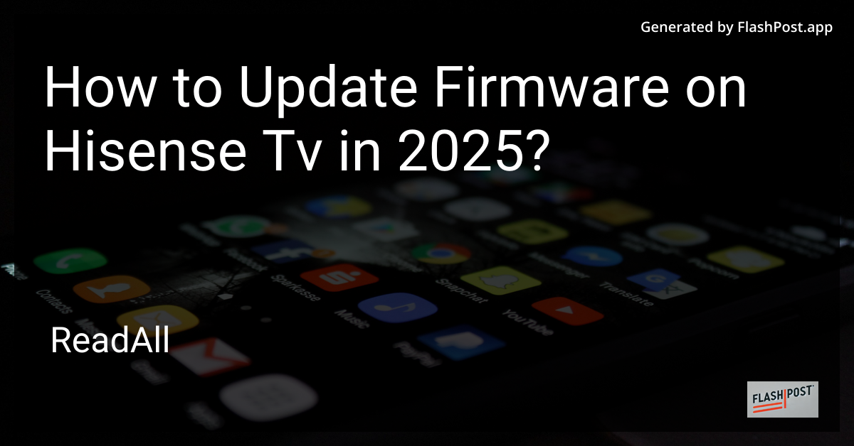 Hisense TV