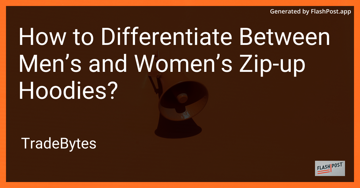 Men’s and Women’s Zip-Up Hoodies