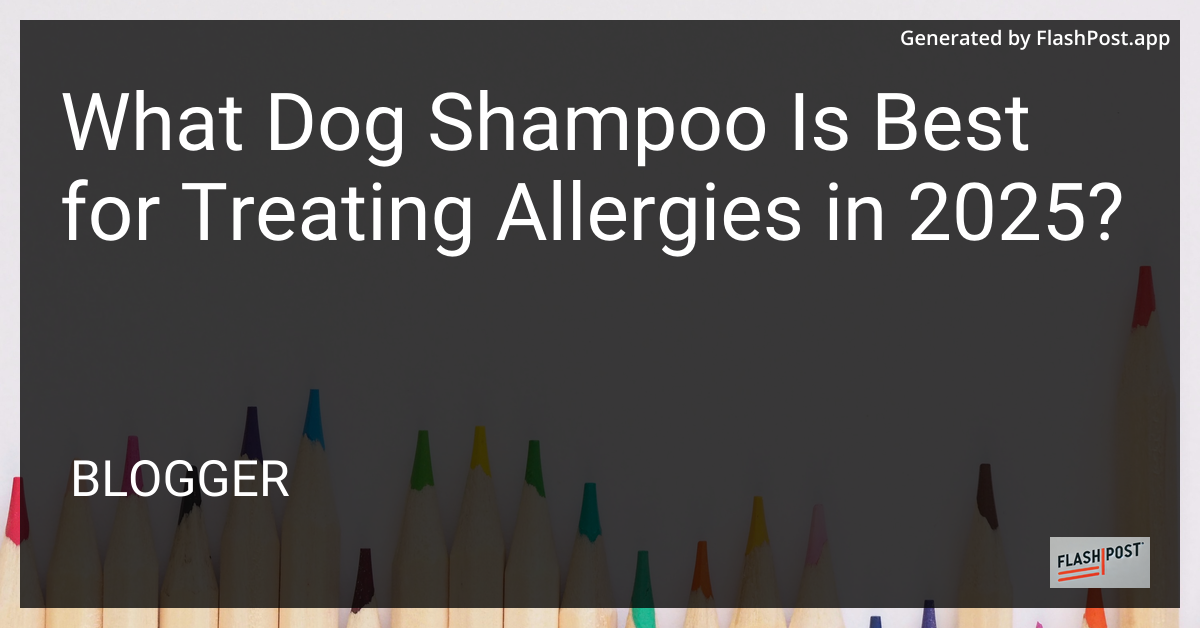 Dog Shampoo