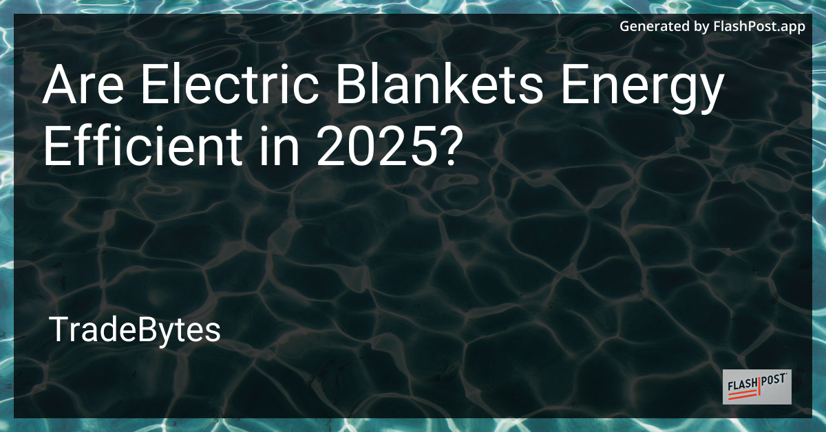 Electric Blanket