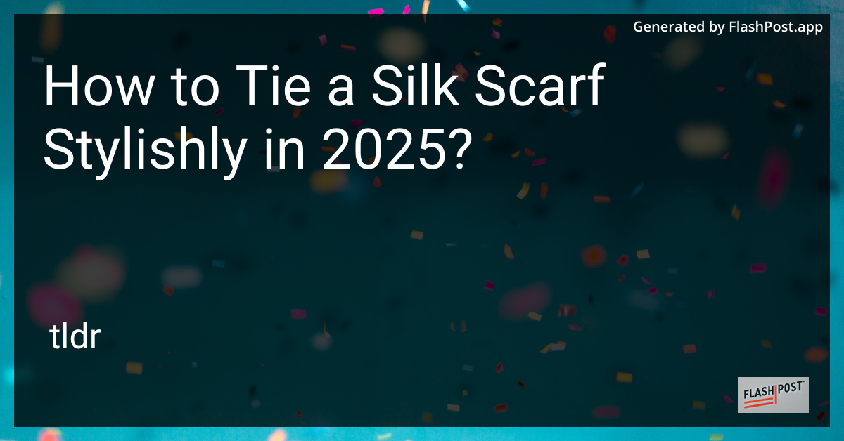 Stylish Silk Scarf
