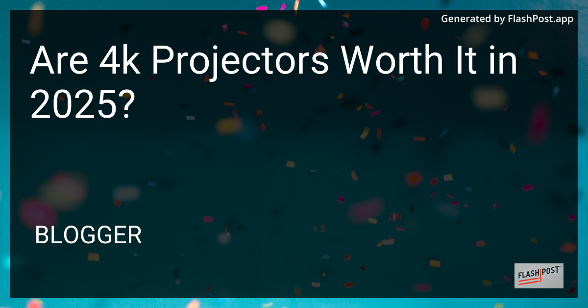 4K Projector