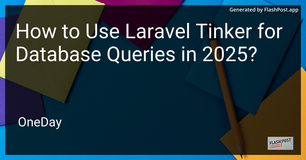Laravel Tinker Image