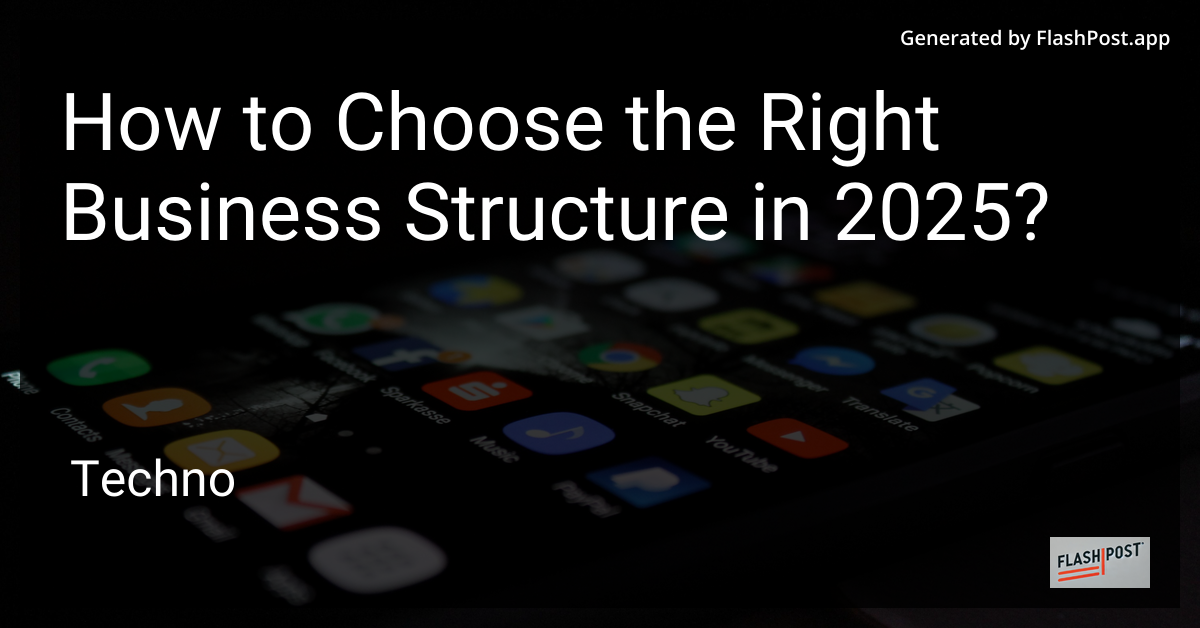 Business Structures 2025