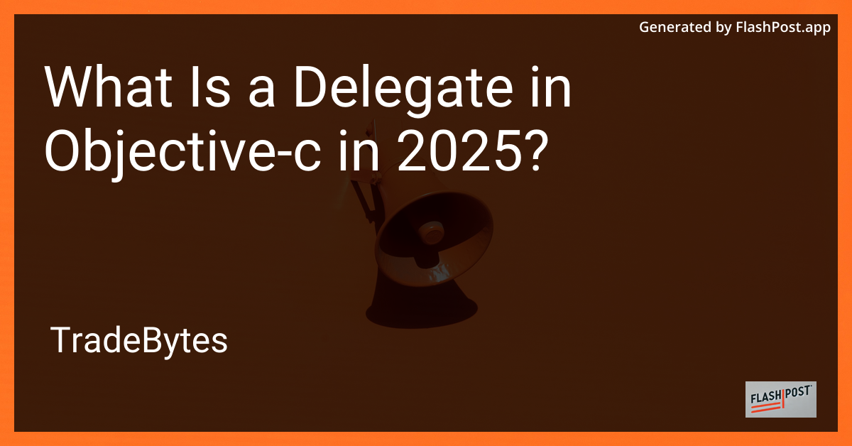 Objective-C Delegate