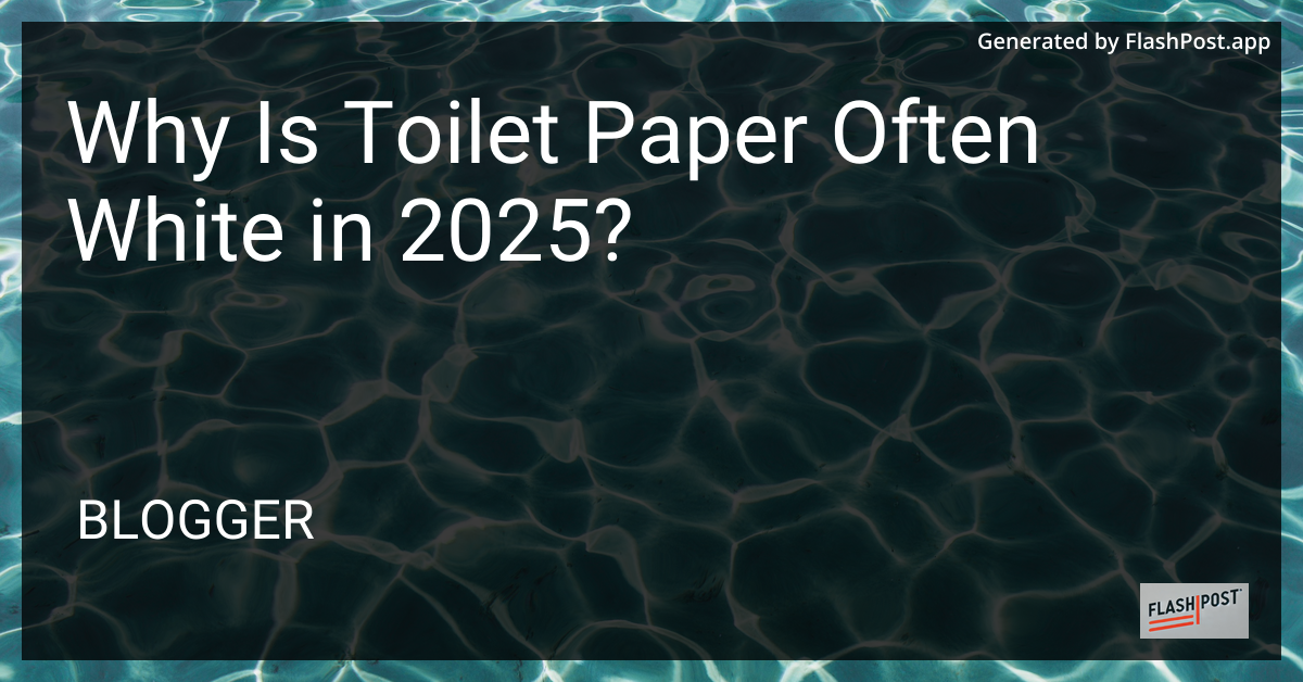 Toilet Paper