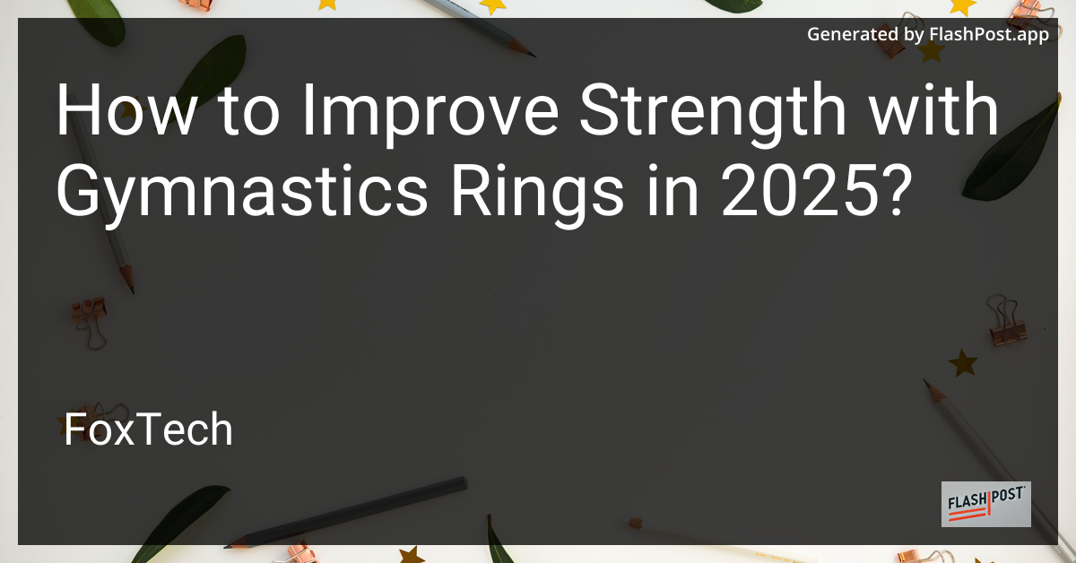 Gymnastics Rings