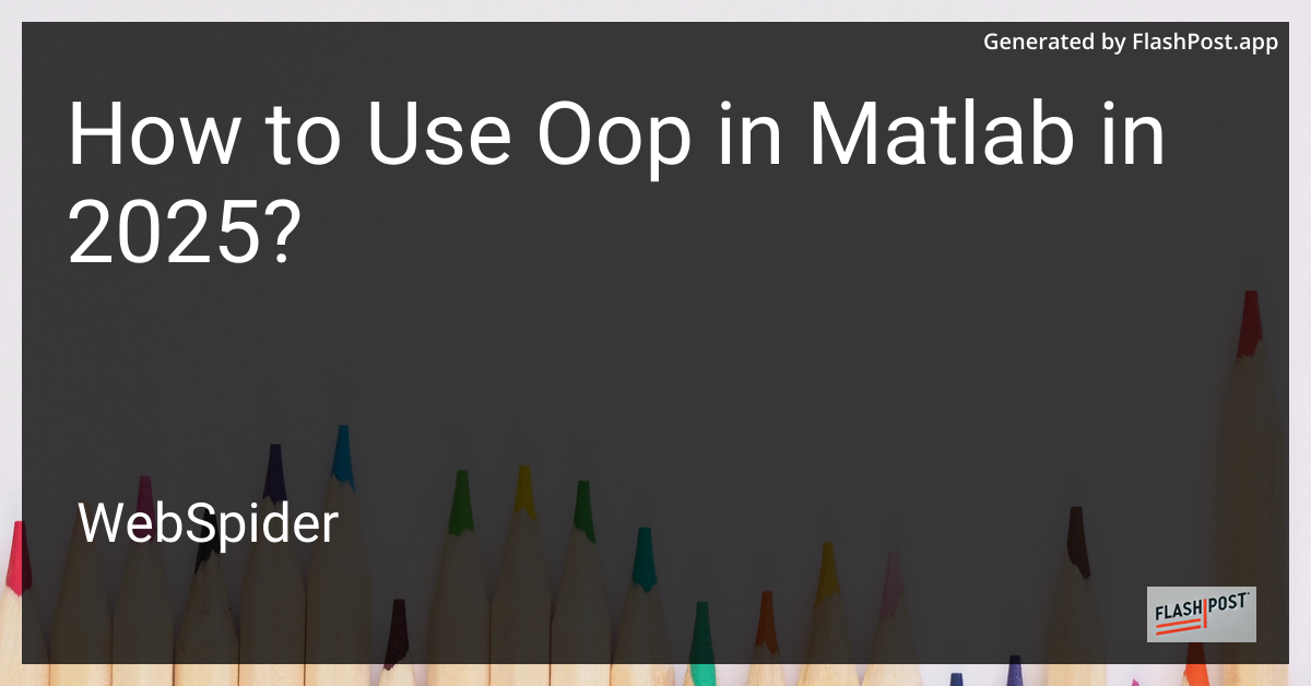 OOP in MATLAB