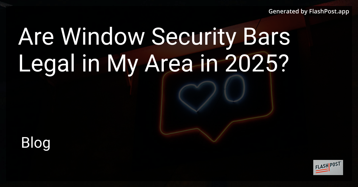 Window Security Bars