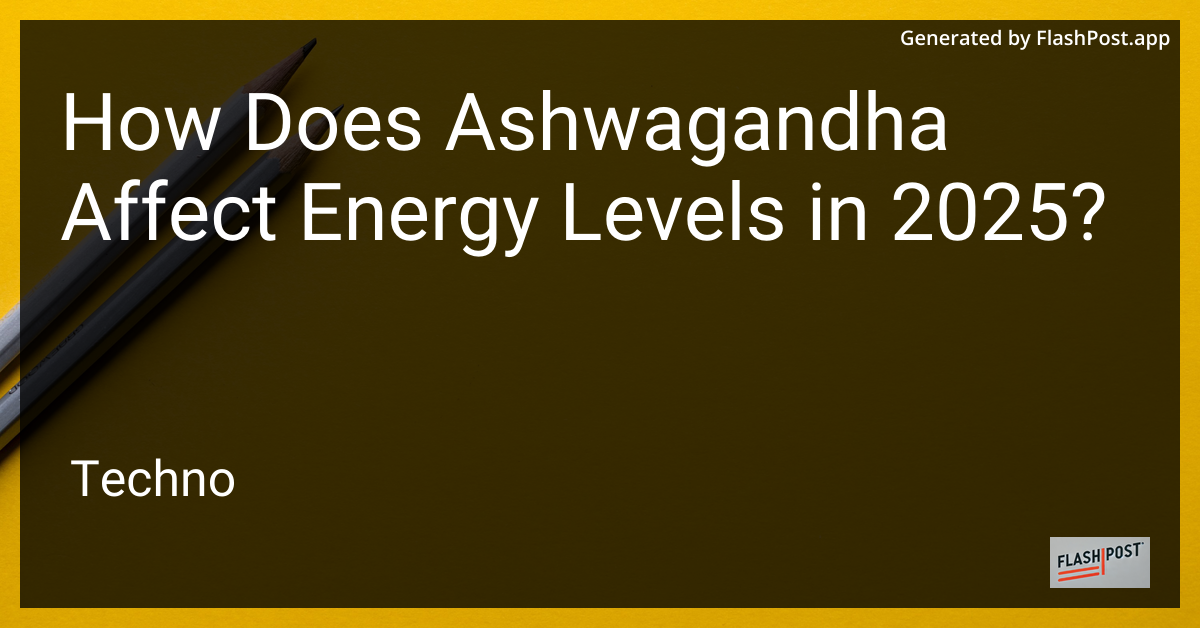 Ashwagandha