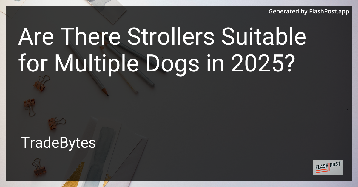 Multiple Dogs Stroller