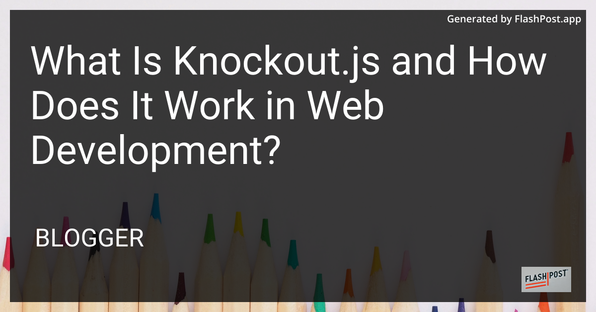 Knockout.js Logo
