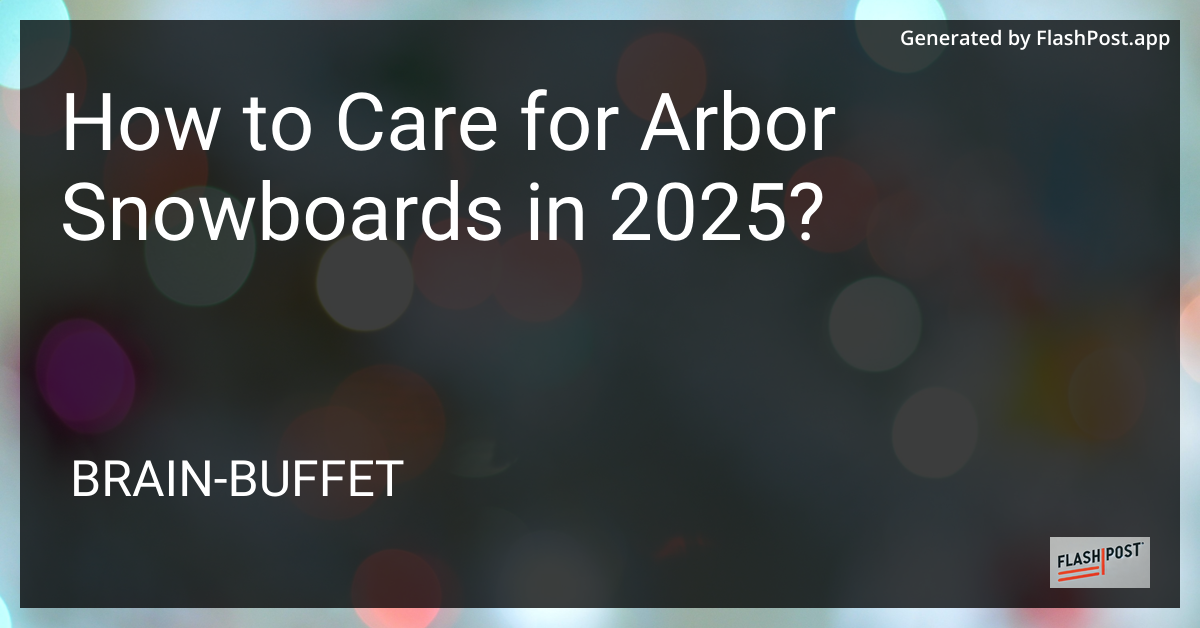Arbor Snowboards