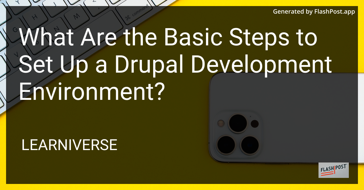 Drupal Development Environment