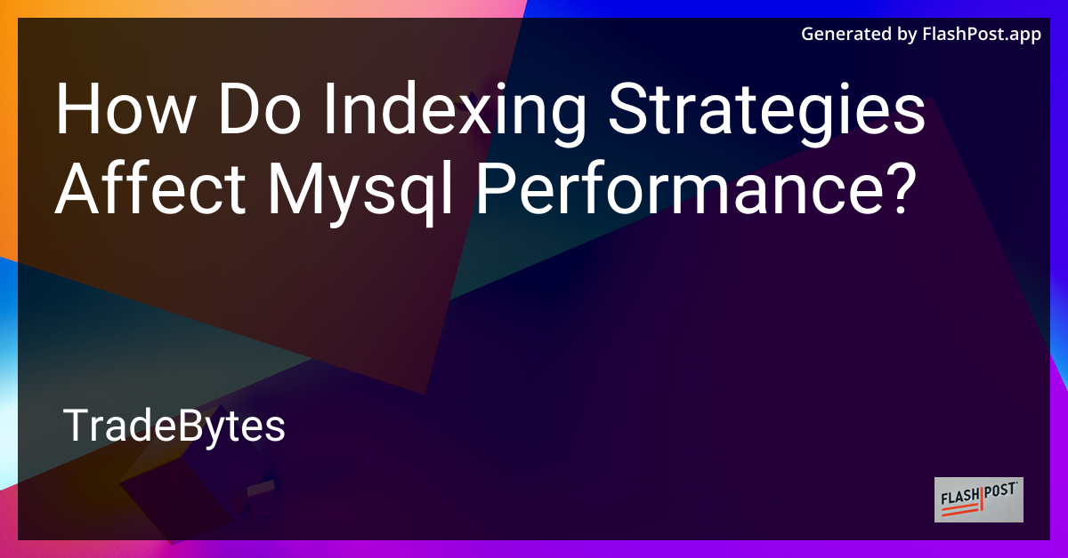 MySQL Indexing