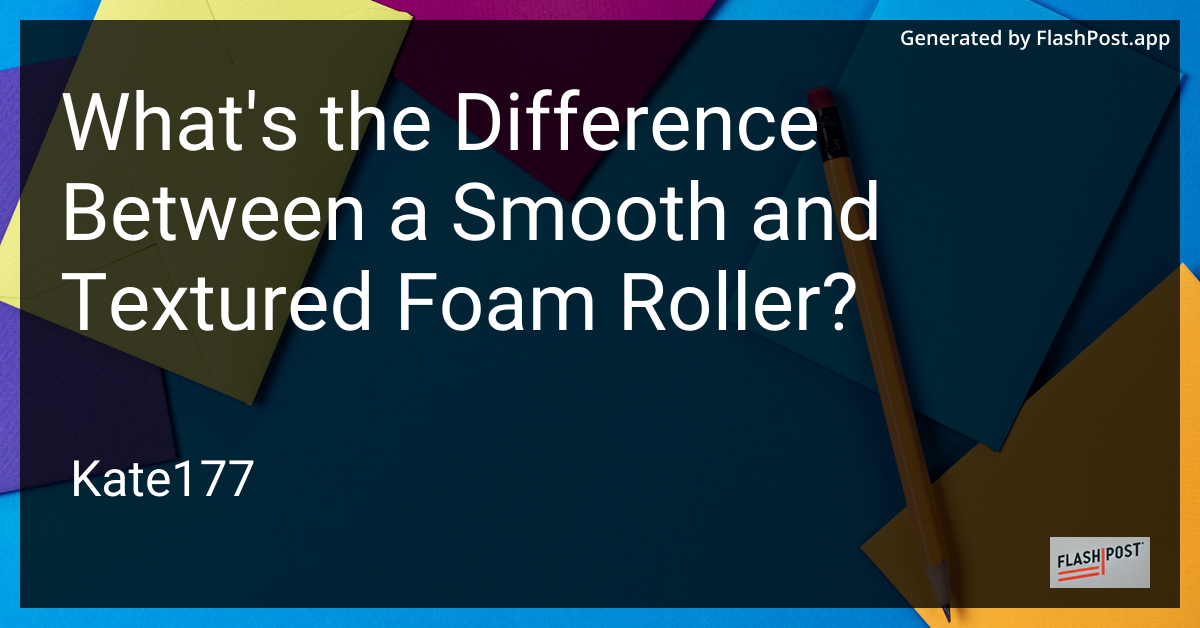 Foam Rollers