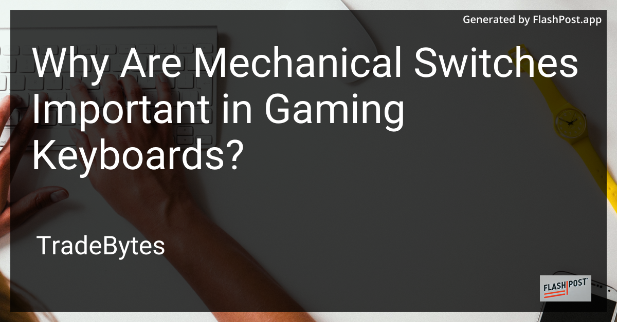 Mechanical Gaming Keyboard