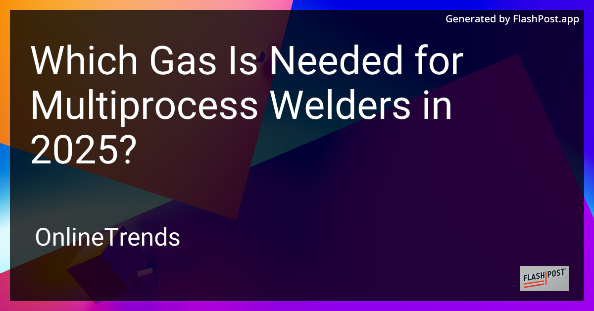 Multiprocess Welders