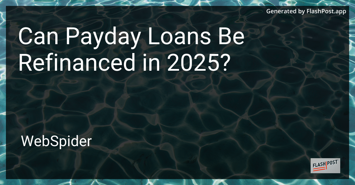 Payday Loans Image