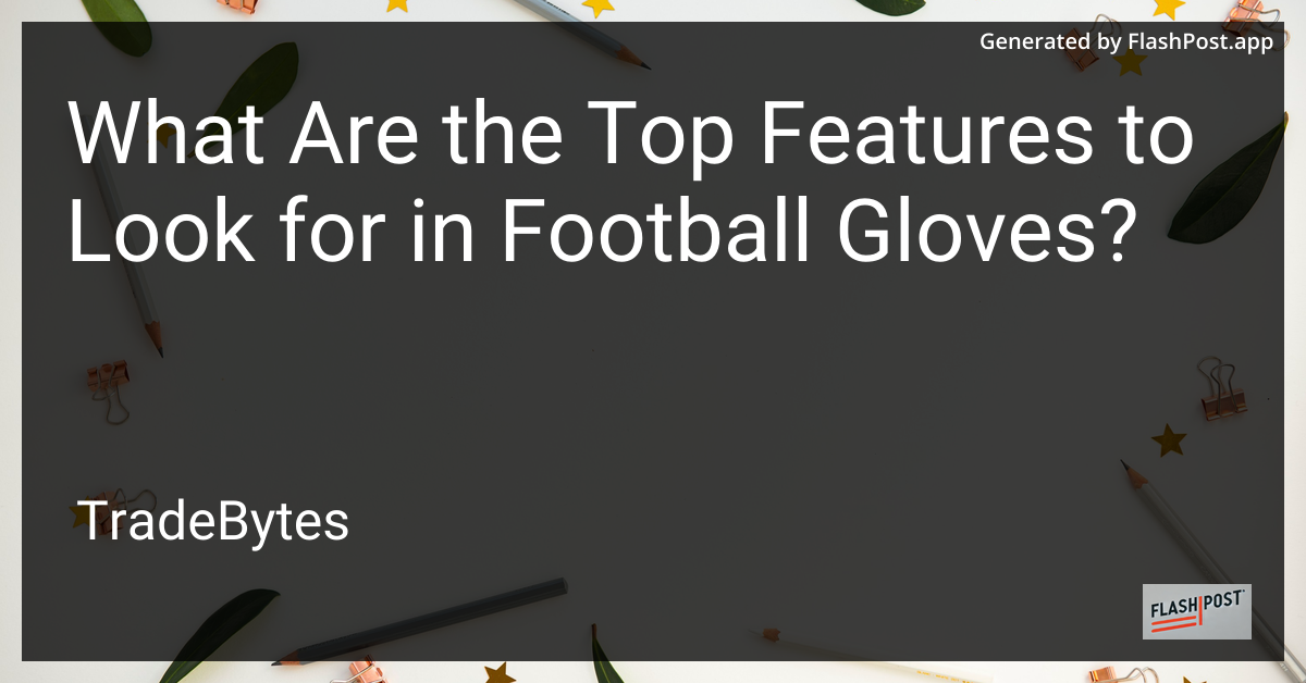 Football Gloves