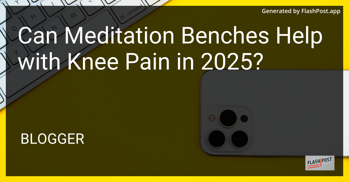 Meditation Bench