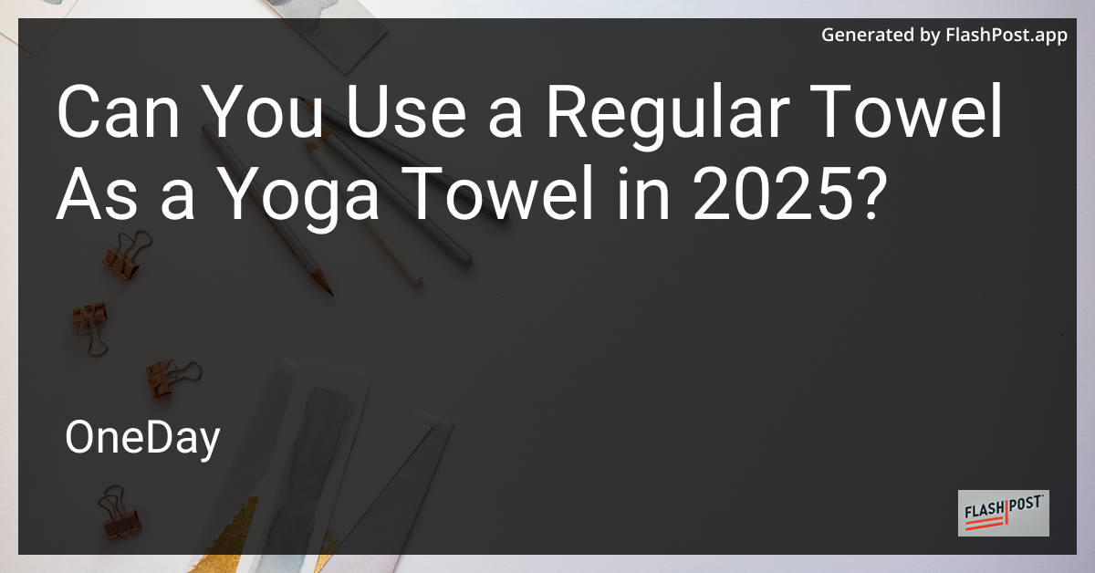 Yoga Towel