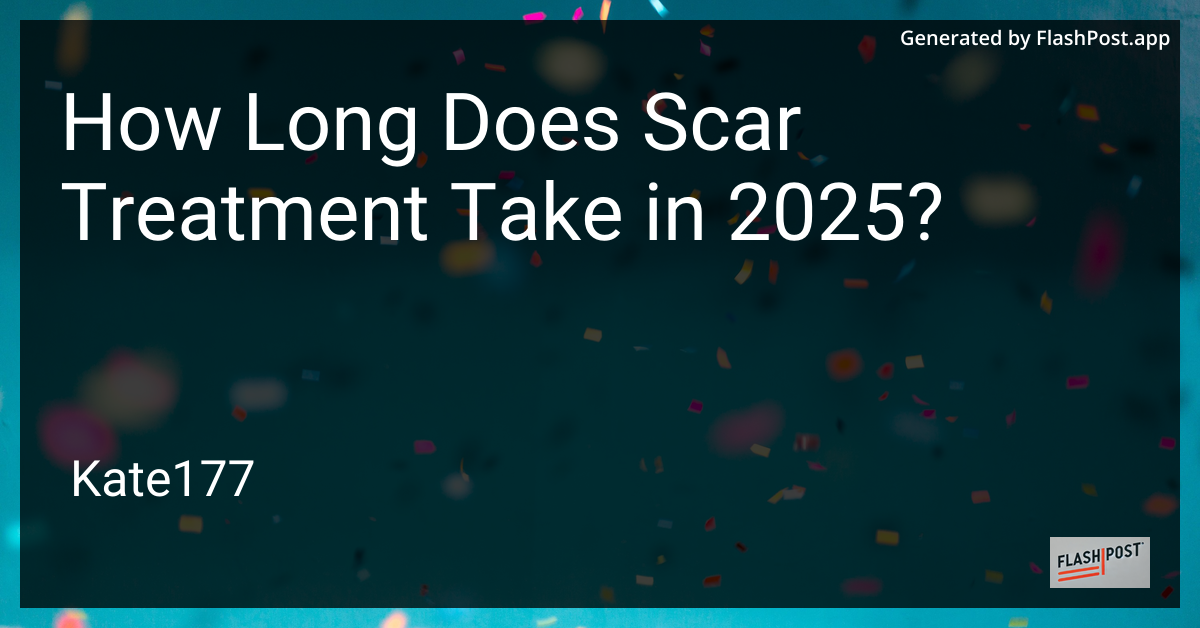 Scar Treatment Image