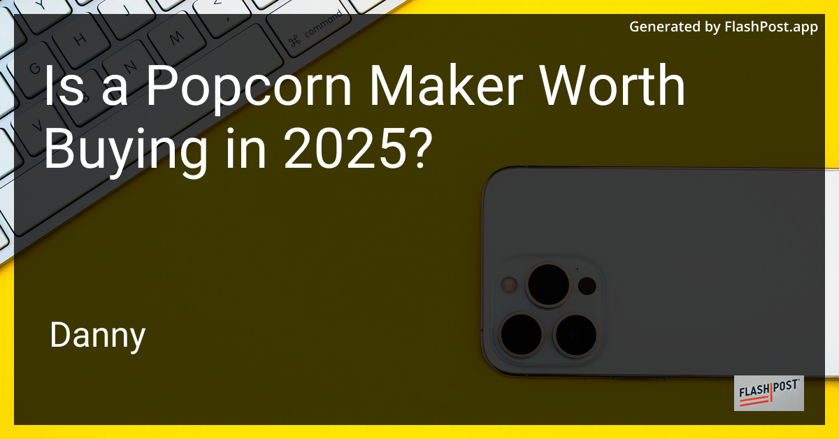 Popcorn Maker
