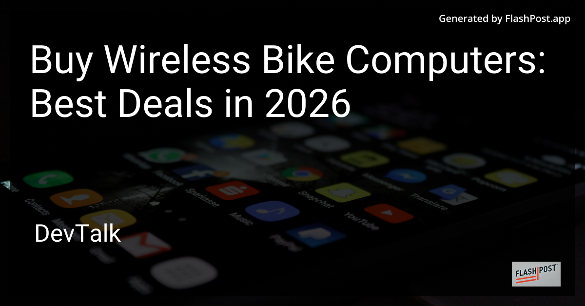 Buy Wireless Bike Computers: Best Deals in 2026