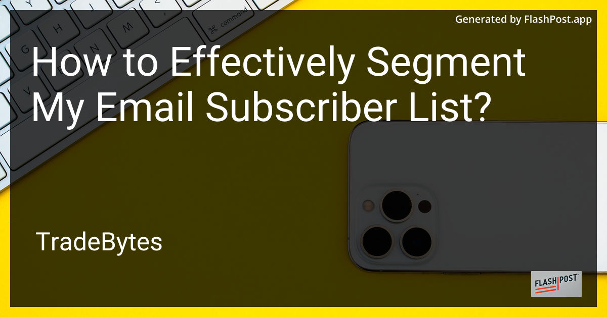 Email Segmentation
