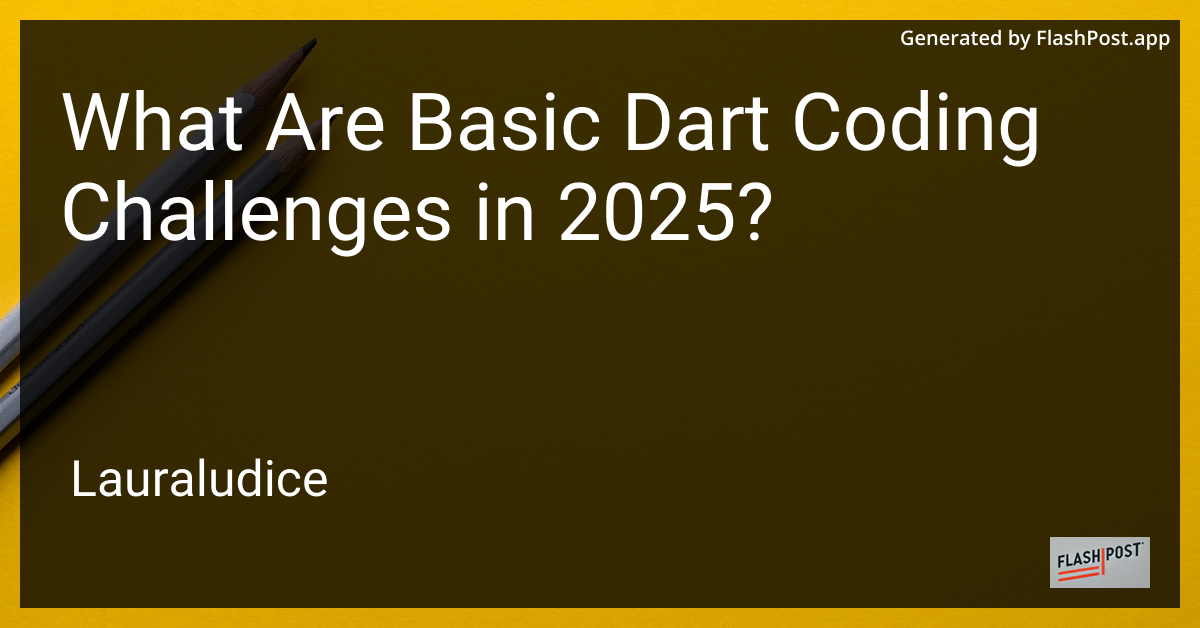 Dart Coding Challenges