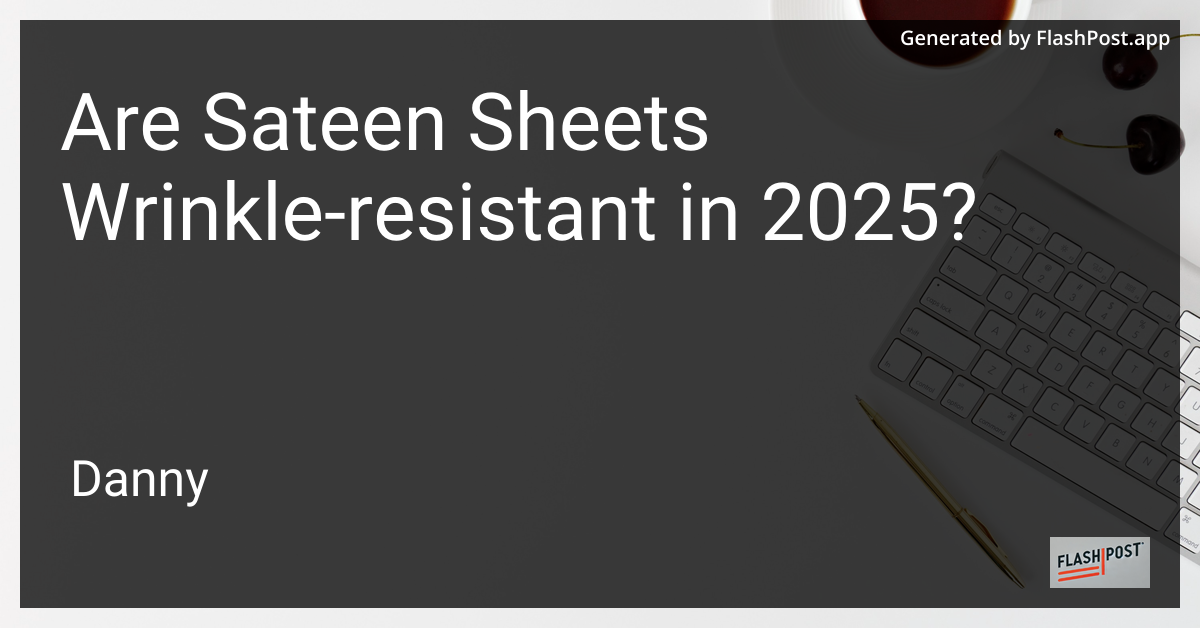 Sateen Sheets