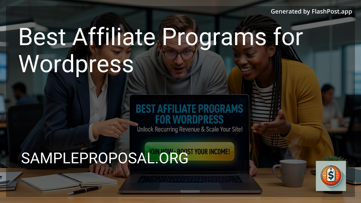 5 Best Affiliate Programs for Wordpress in 2026