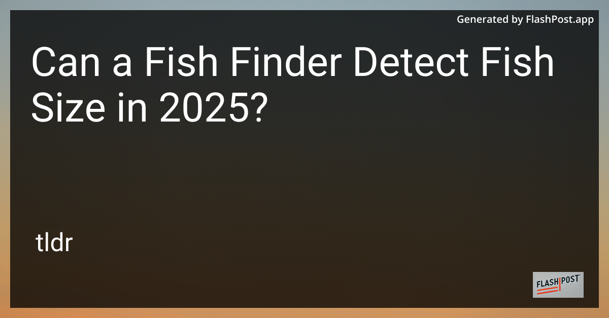 Fish Finder Image
