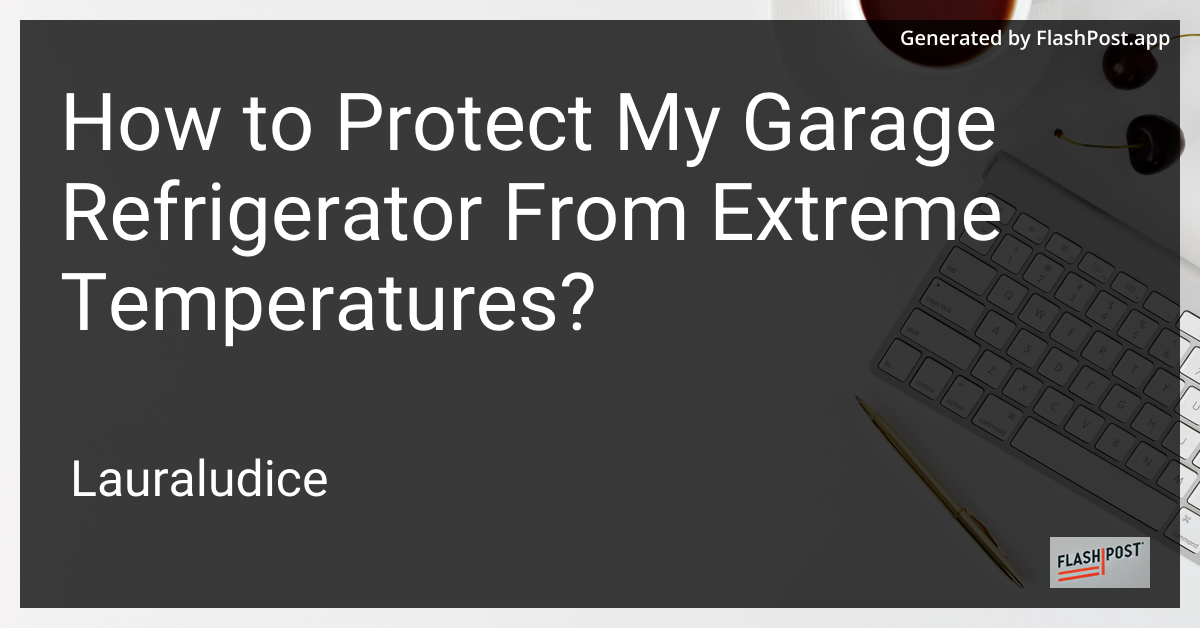 Garage Refrigerator