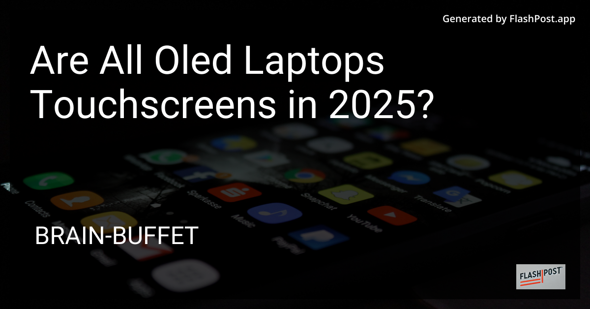 OLED Laptop