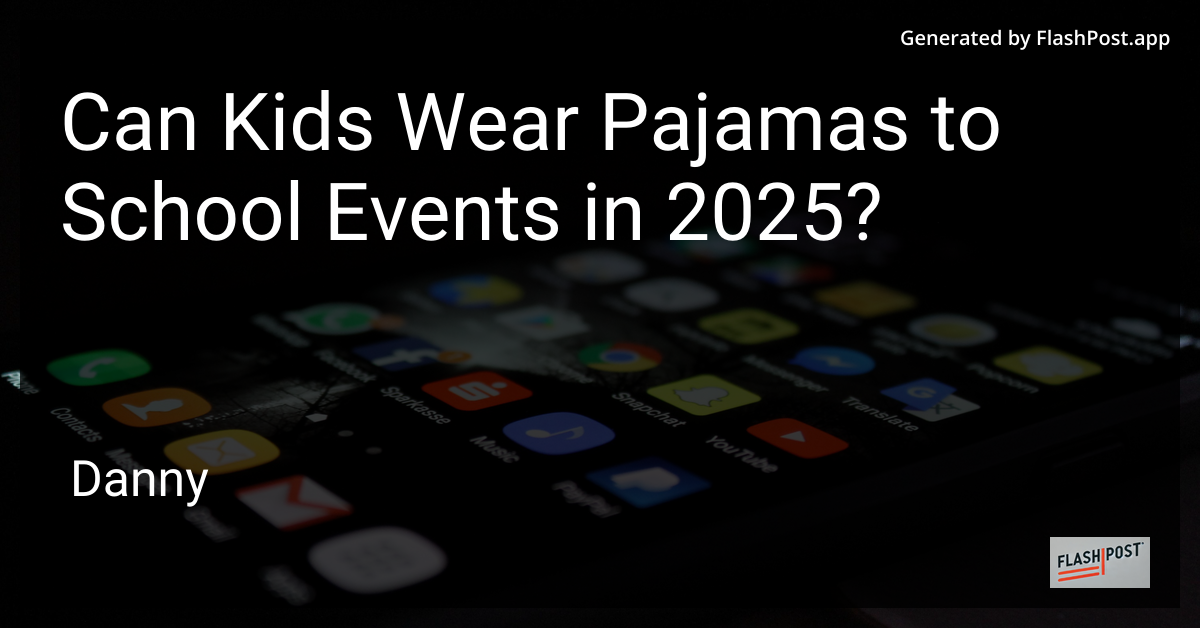 Kids Wearing Pajamas