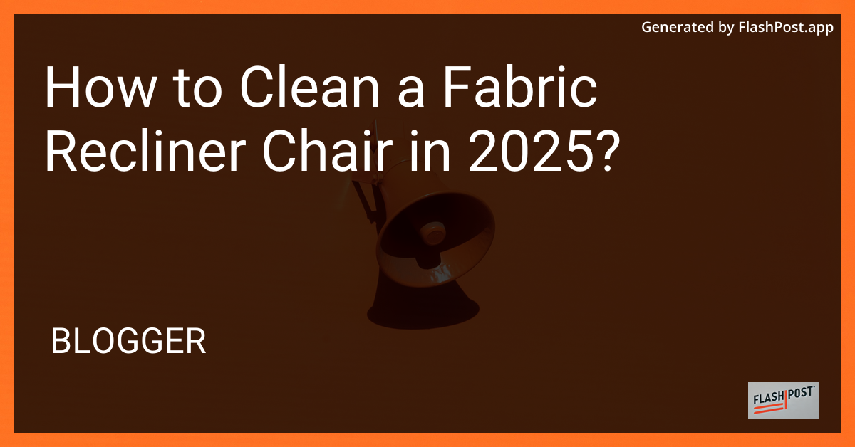 Fabric Recliner Chair