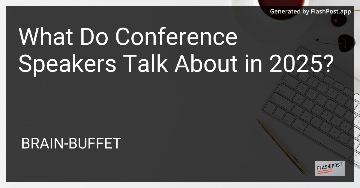 Conference Speakers 2025