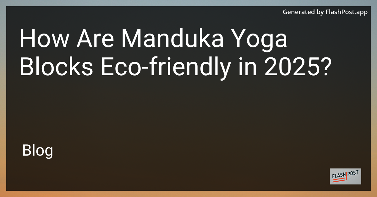 Manduka Yoga Block