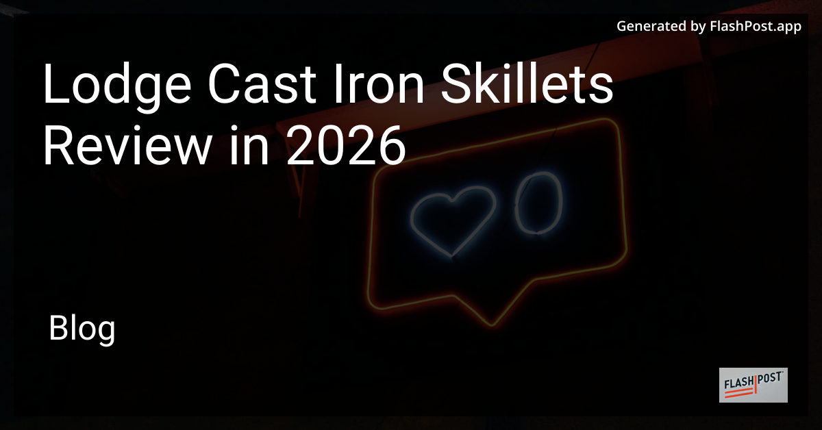 Lodge Cast Iron Skillets Review in 2026