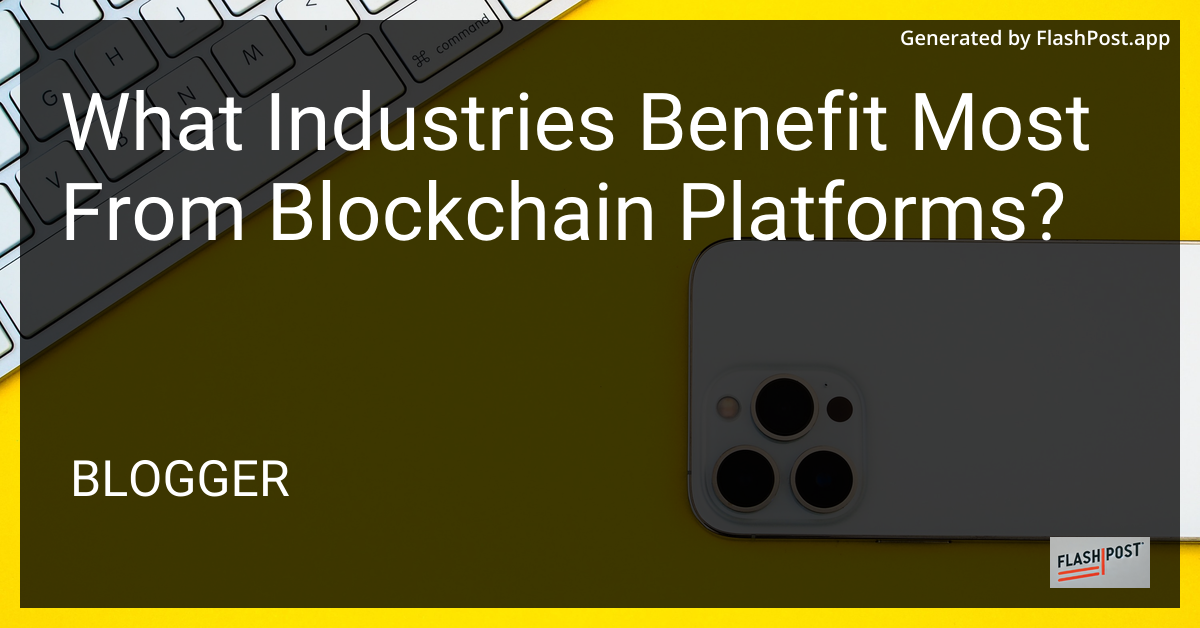 Blockchain Industries