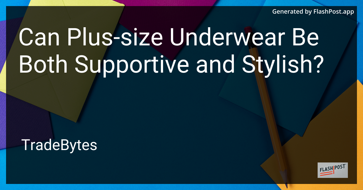 Plus-Size Underwear