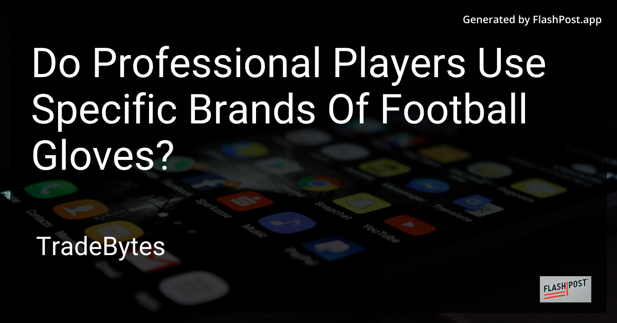 Professional Football Gloves