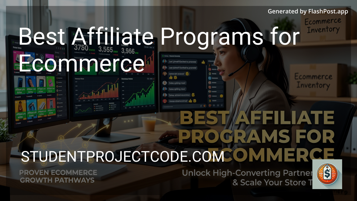 6 Best Affiliate Programs for Ecommerce in 2026