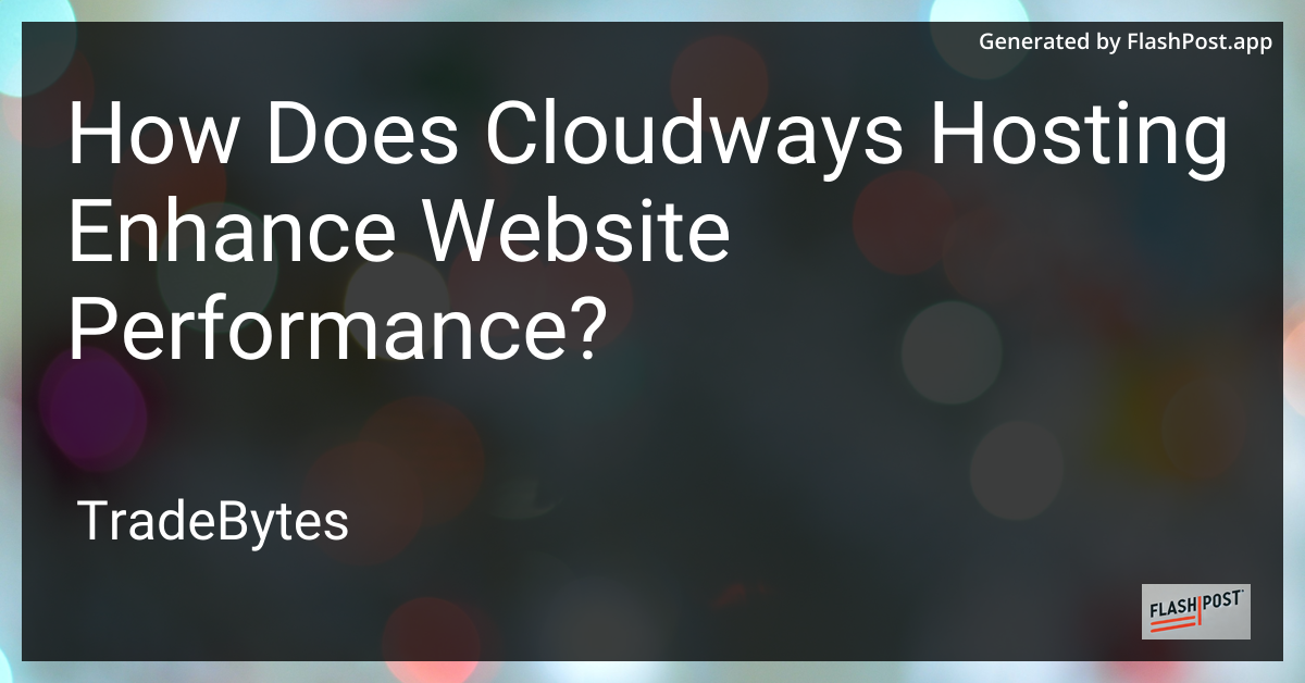 Cloudways Hosting