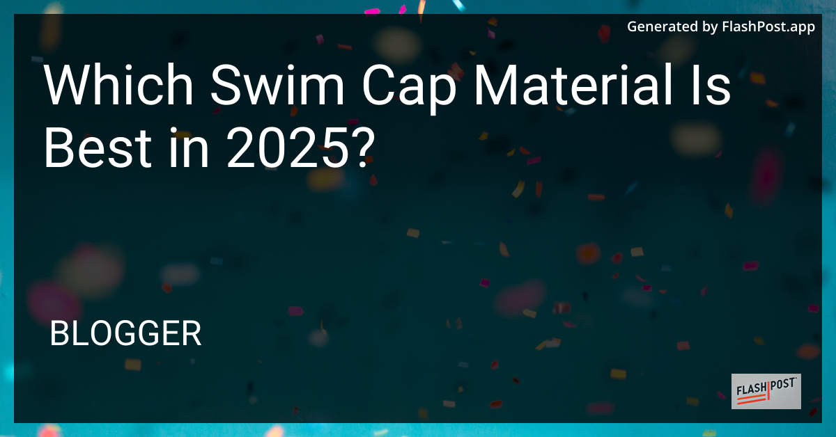 Swim Caps
