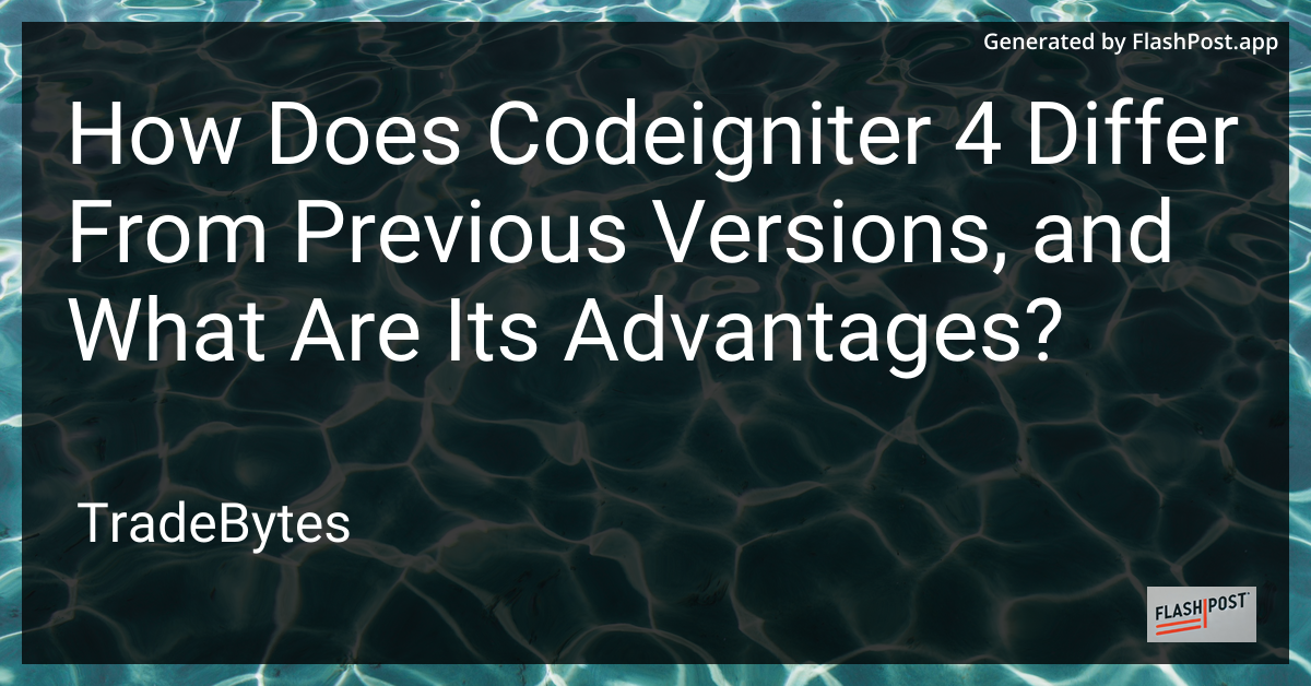 CodeIgniter