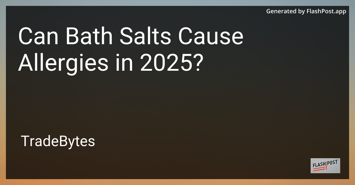 Bath Salts